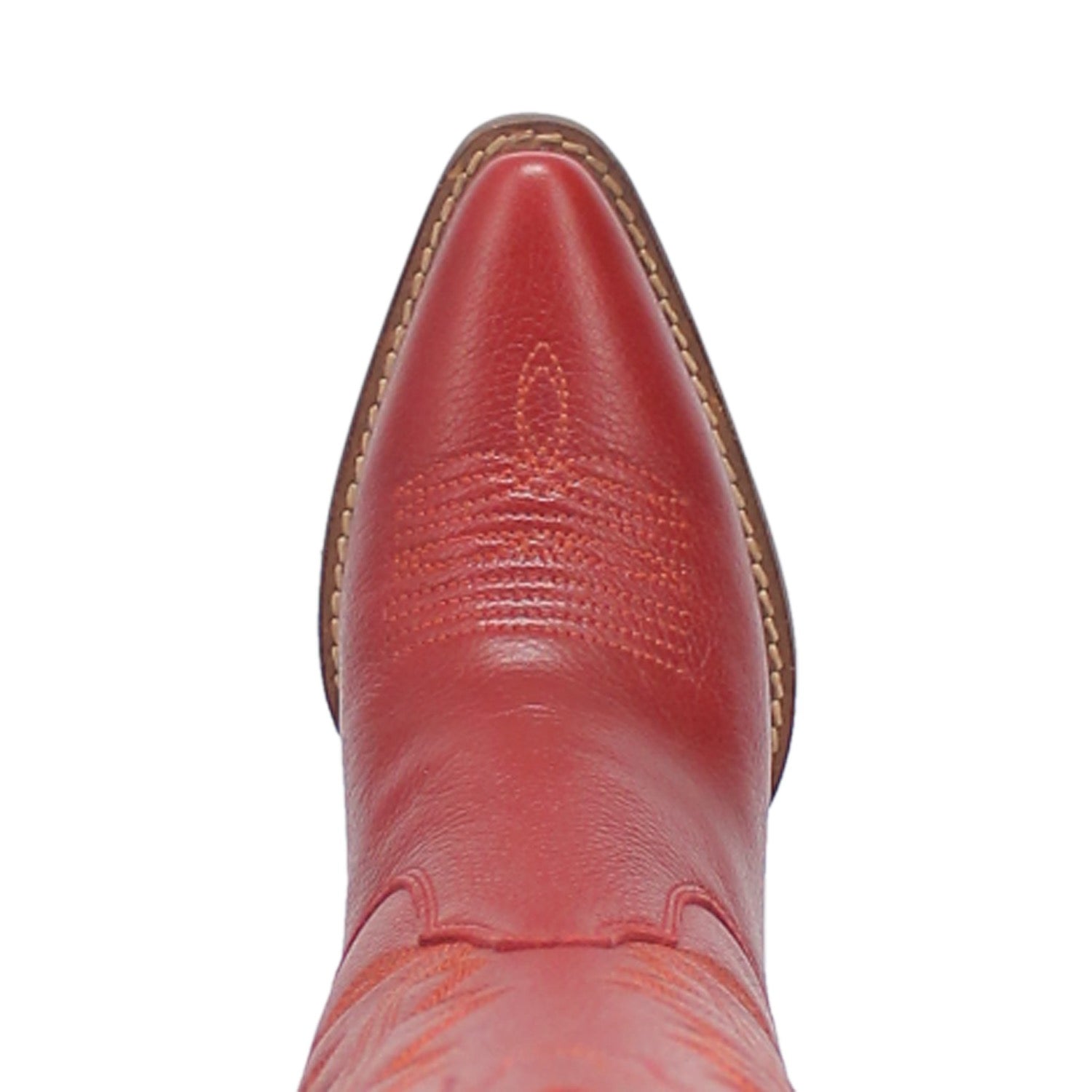 Dingo Ladies High Cotton Red Snip Toe Boots