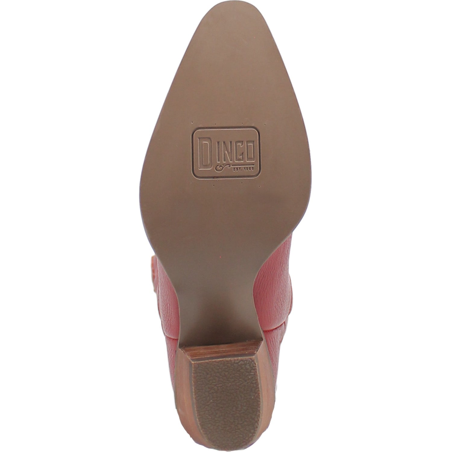 Dingo Ladies High Cotton Red Snip Toe Boots