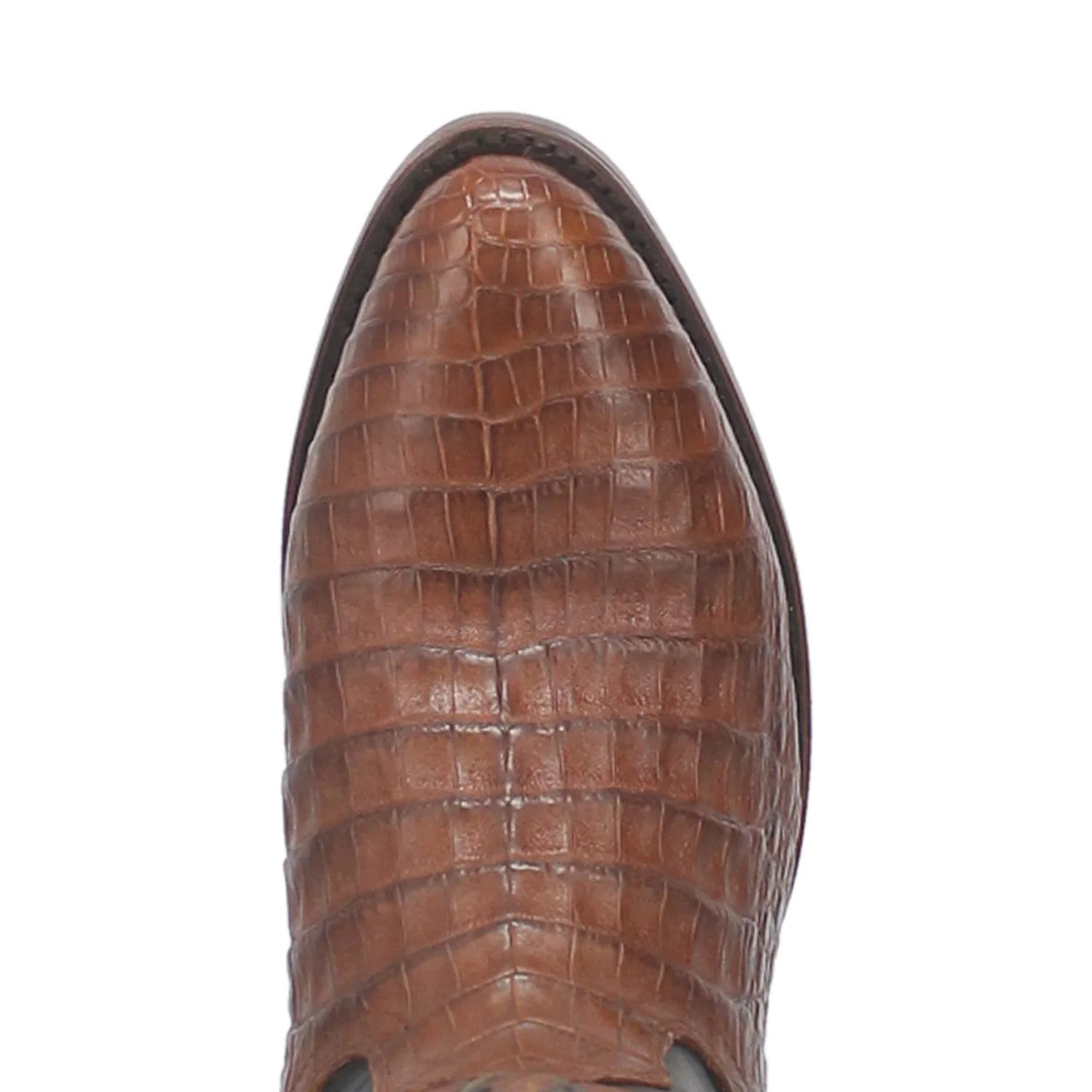 Dan Post Caiman Socrates Brown Leather Cowboy Boots