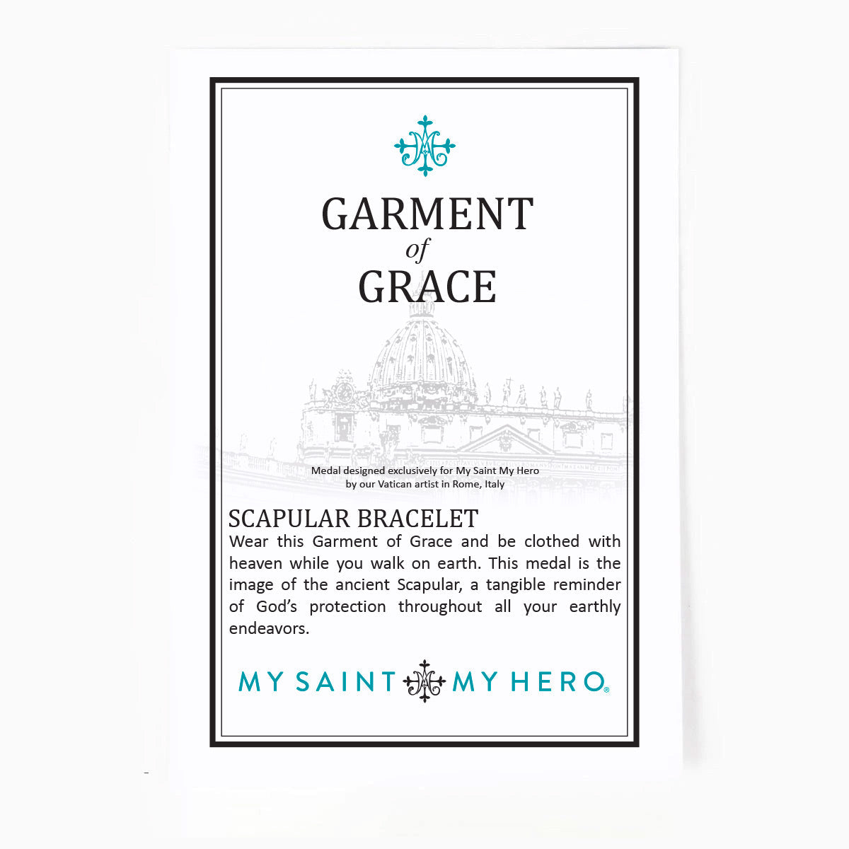 Garment of Grace Leather Bracelet