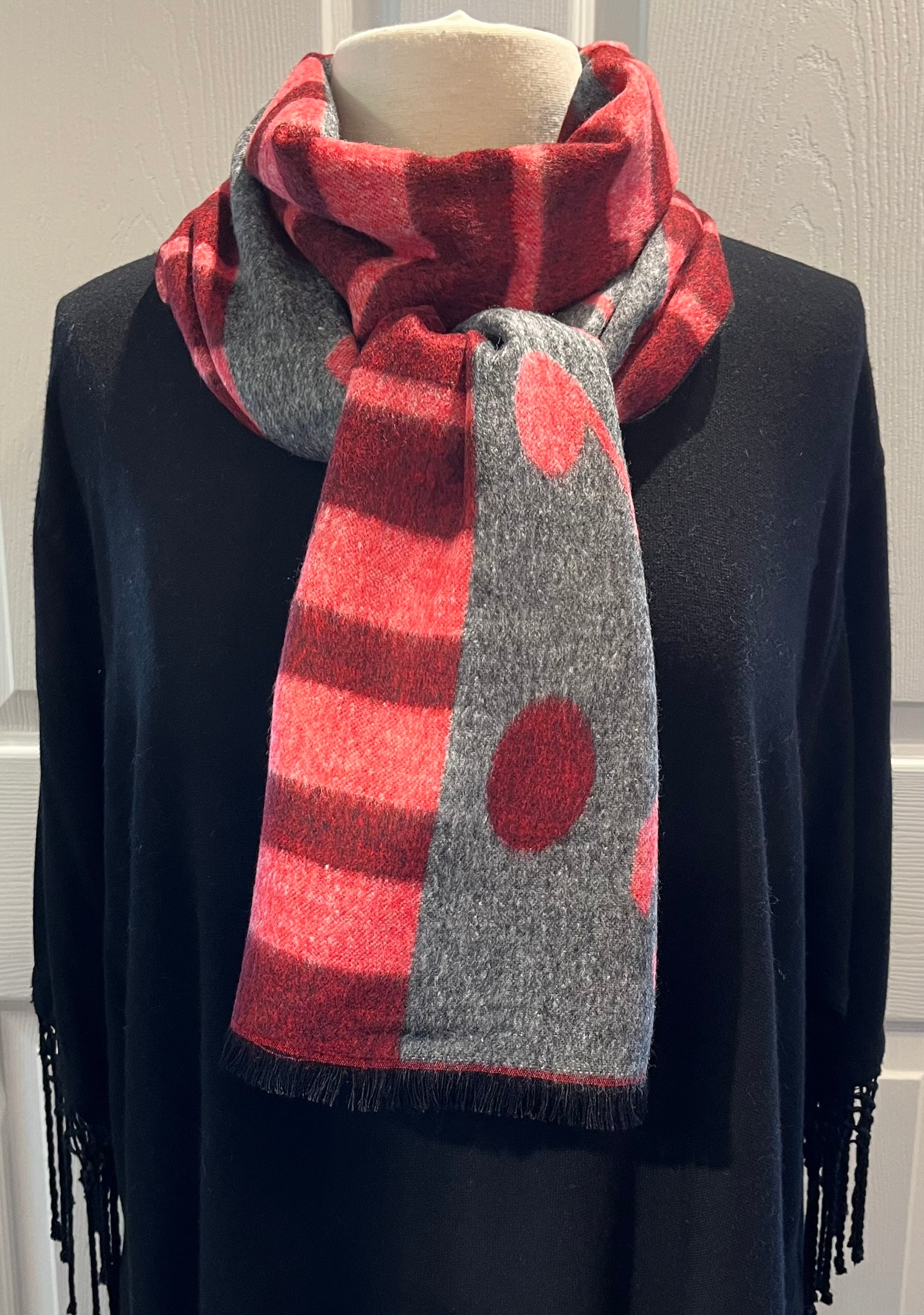 Piano/Musical Notes Cashmere Scarf