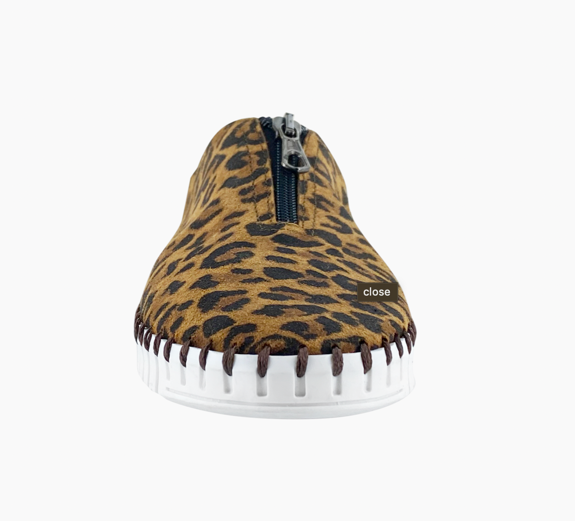 Eric Michael  Sneakers- Marlo Leopard