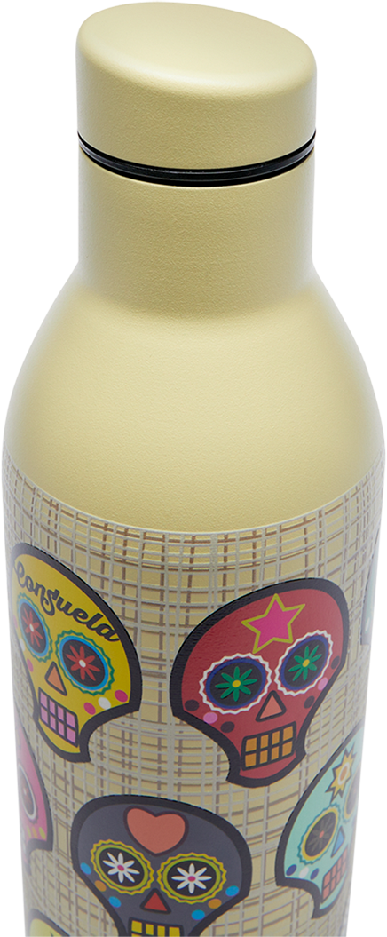750 ML Bottle Sugar Skulls