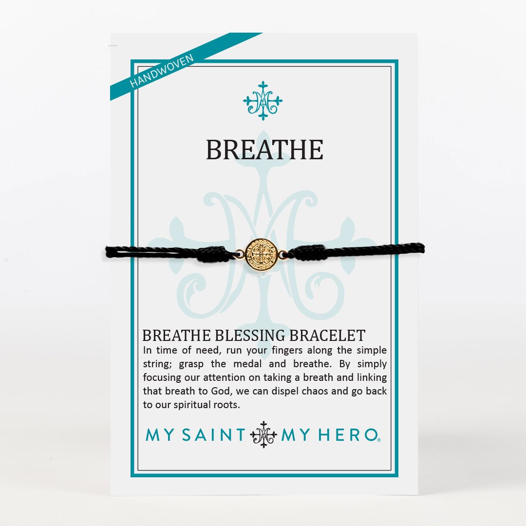 Breathe Blessing Bracelet - Gold