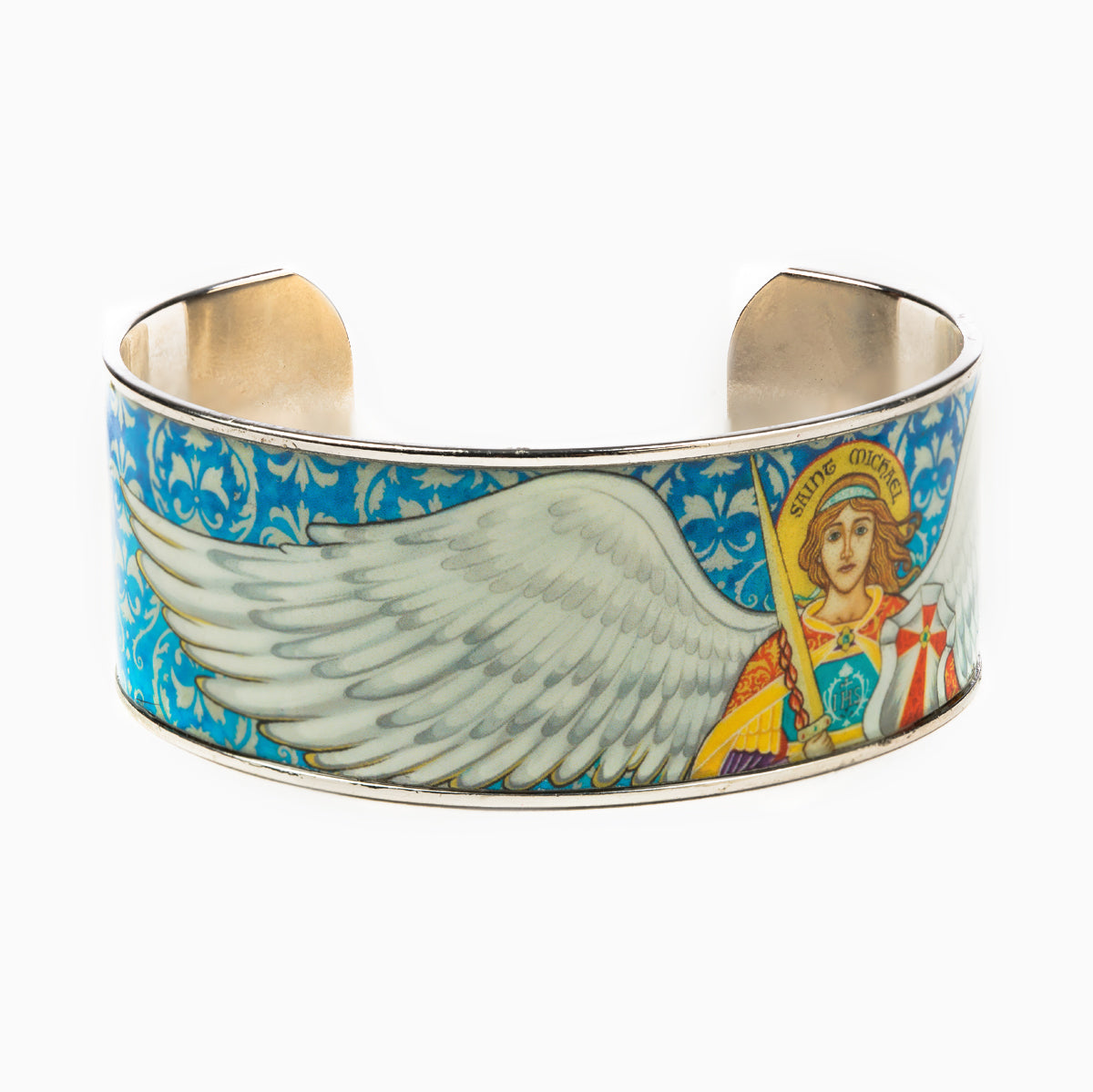Archangel Michael Protection Cuff Bracelet