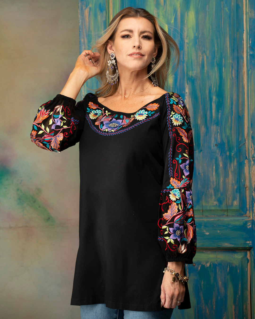 Isabella Embroidered Tunic