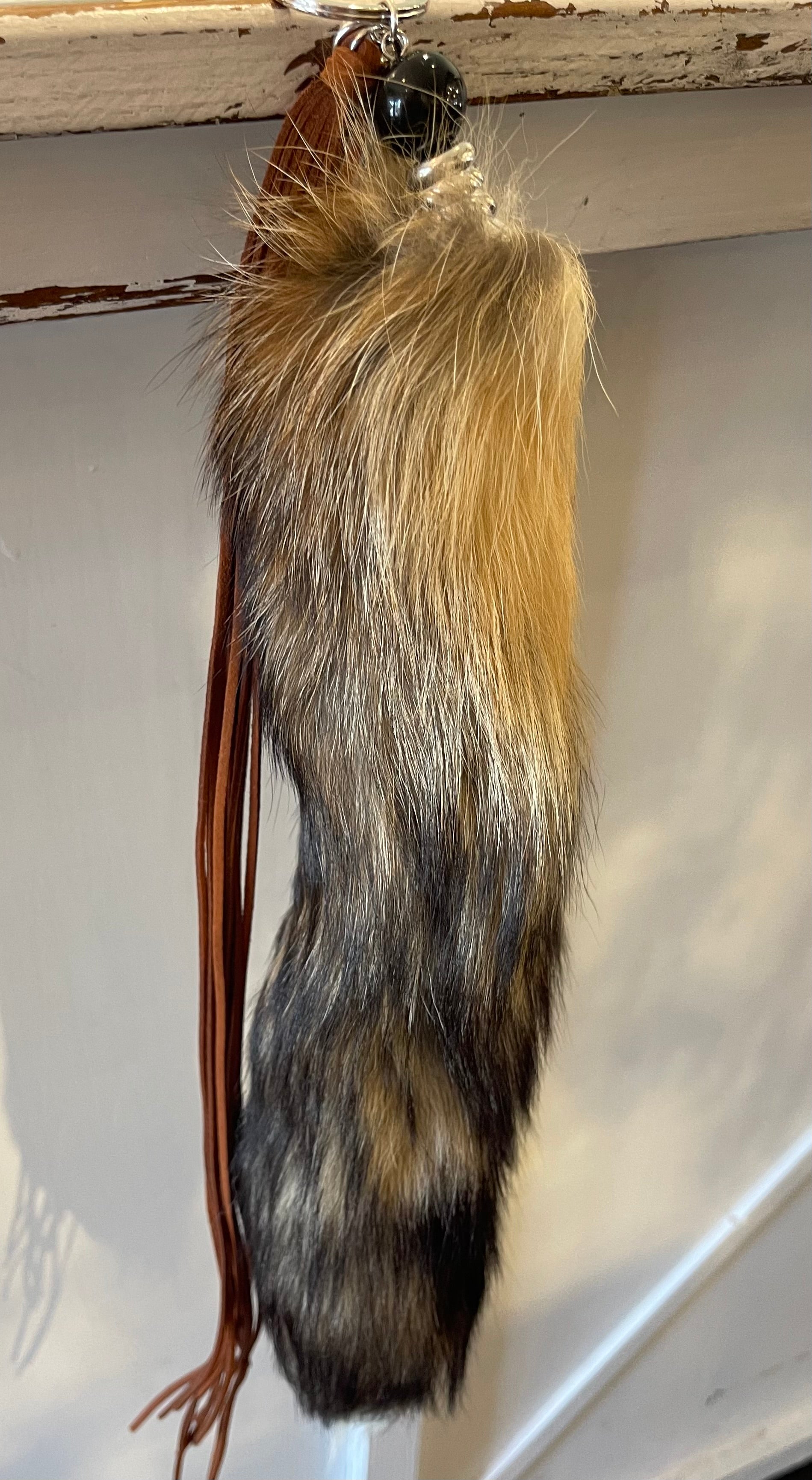 Faux Fox Tail w/ Fringe