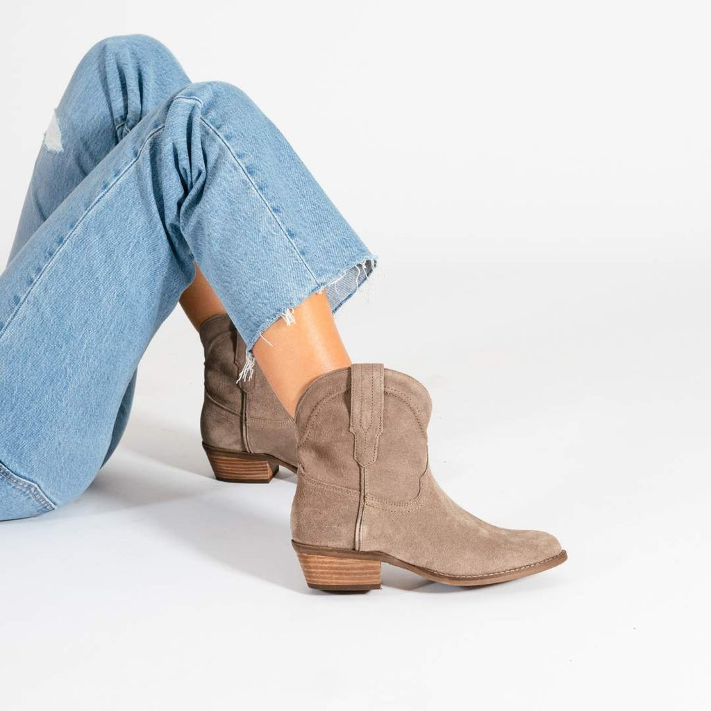 SAND Tumbleweed Suede Leather Bootie