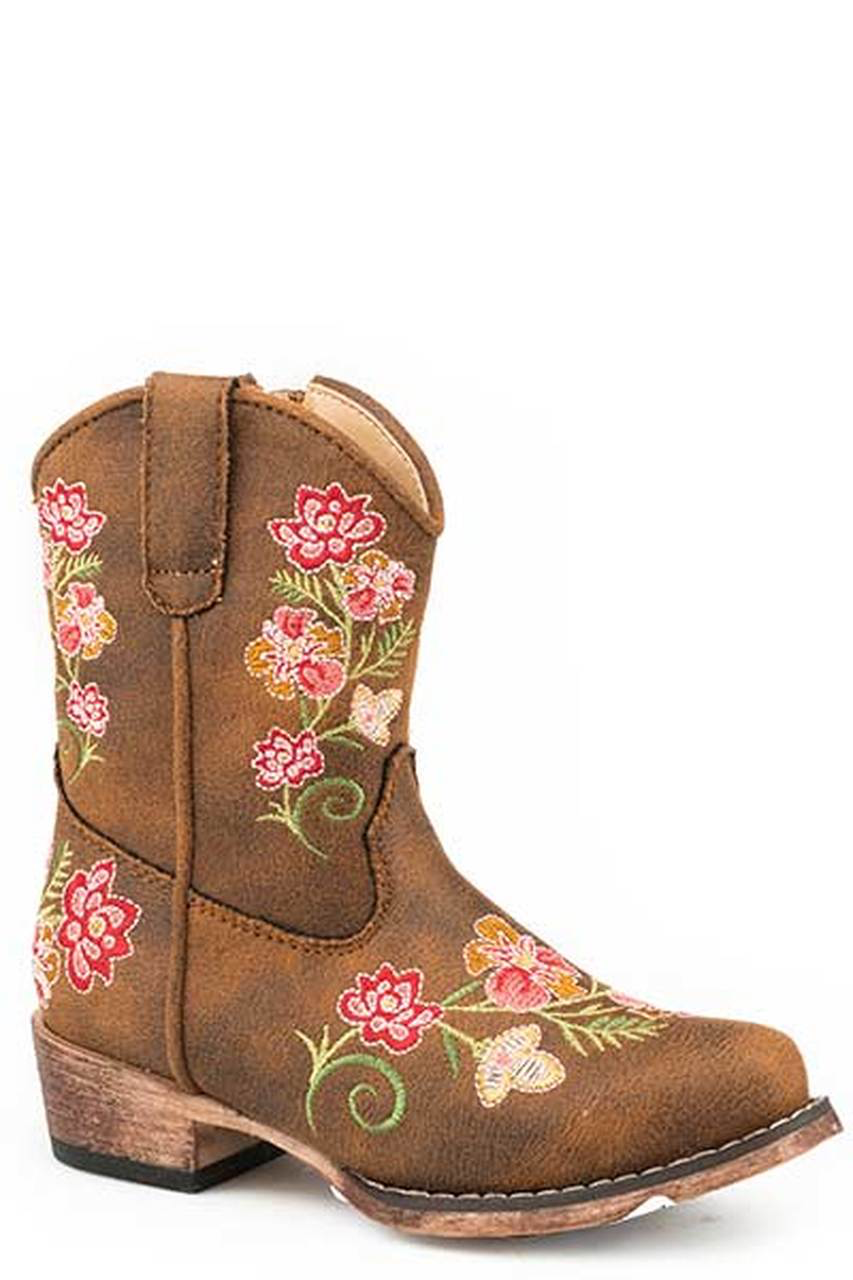 Children's Roper Juliet Tan Boots