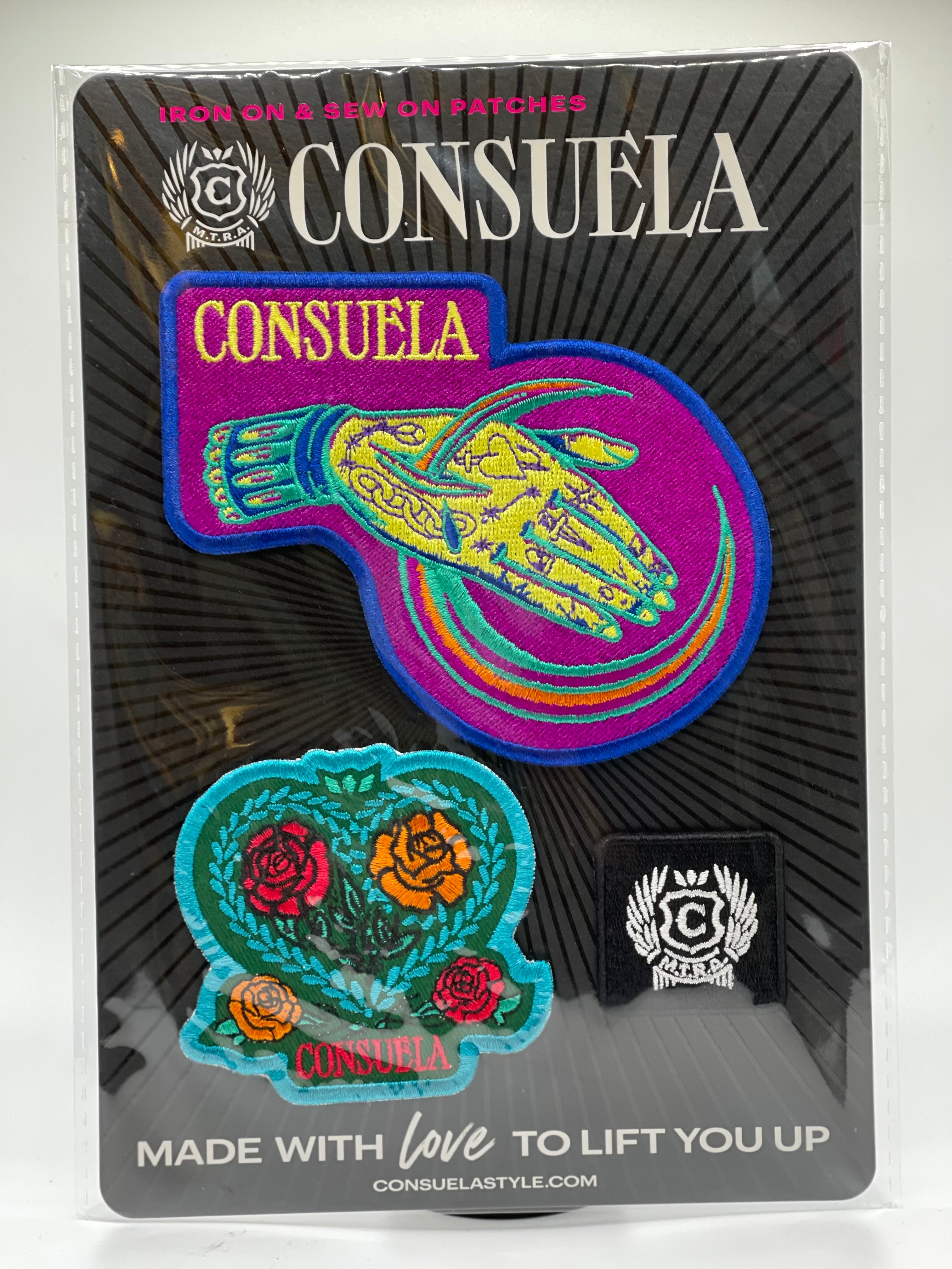 Consuela Iron on or Sew on Patches – The Grapevine Boutique