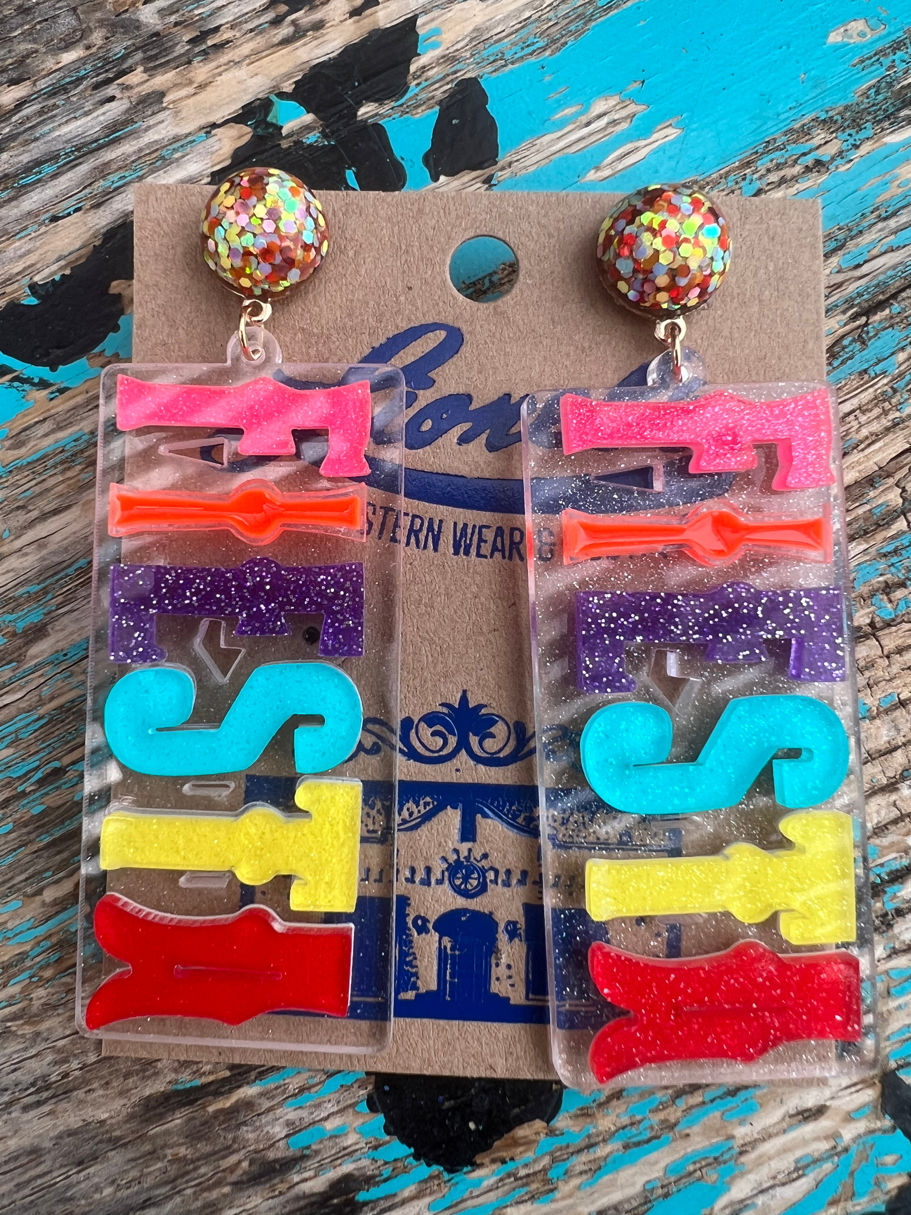 FIESTA Colorful Festive Earrings