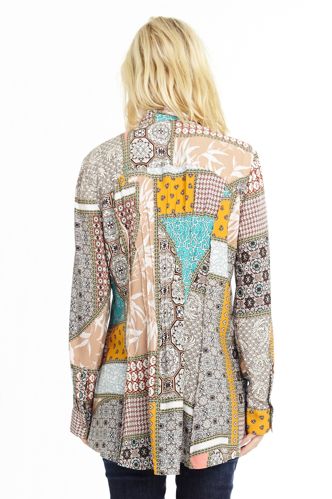 Beaded Luna Shirt by Aratta