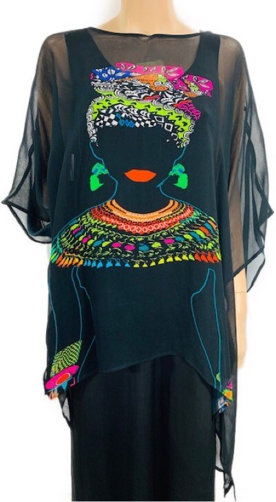 Cruising Lady 2 Way Cover up Top