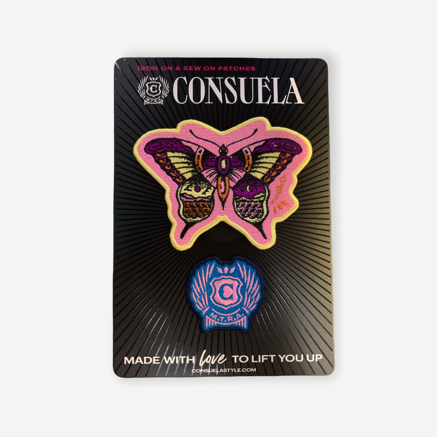 BUTTERFLY/CONSUELA CREST PATCH BOARD #8