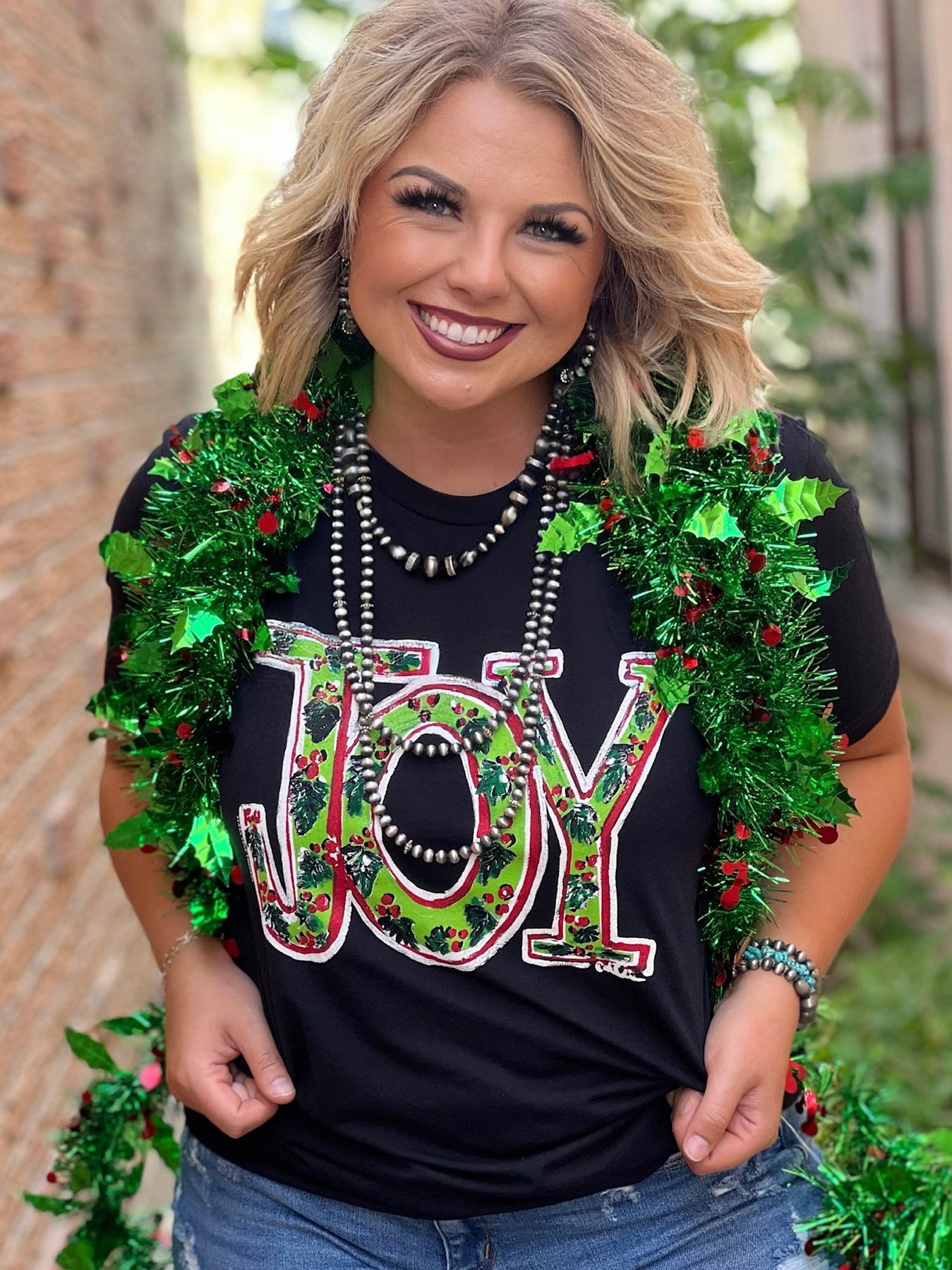 Callie Ann Stelter Joy With Holly Tee