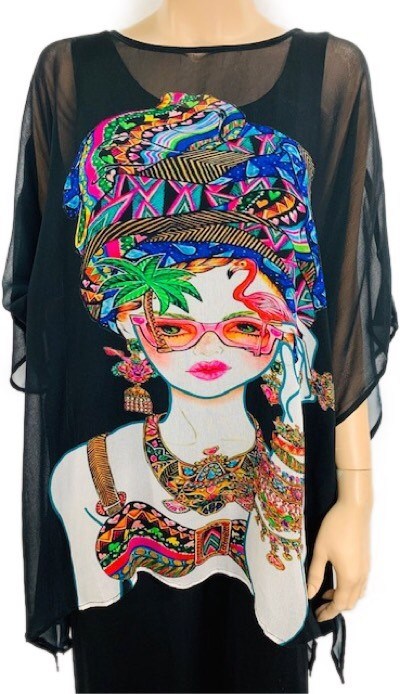 Cruising Lady 2 Way Cover up Top