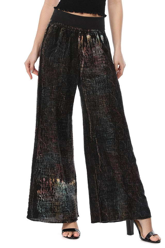 SPECIAL TIE DYE High Waisted Flare Pants