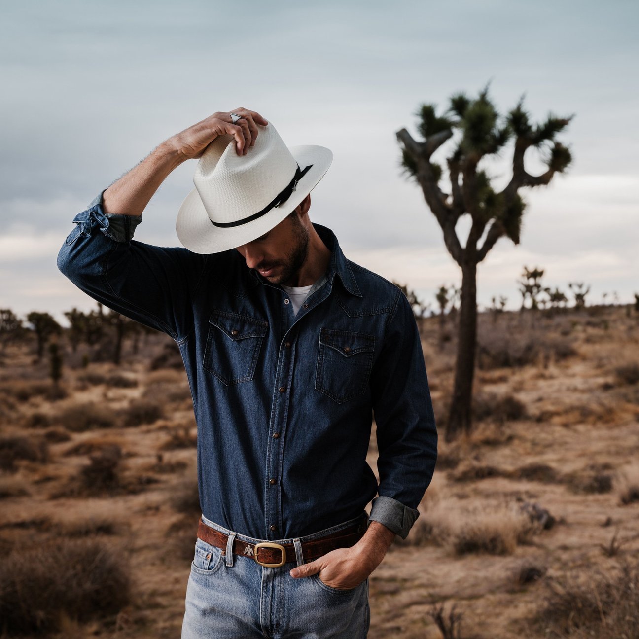 Open Road 6X Straw Cowboy Hat ( also known as LBJ)