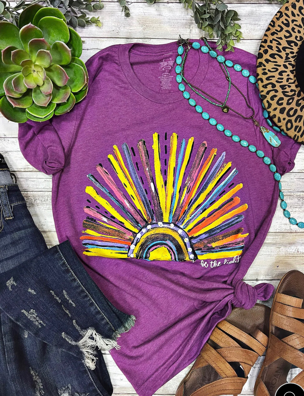 Callie Ann Stelter Be The Light Graphic Tee