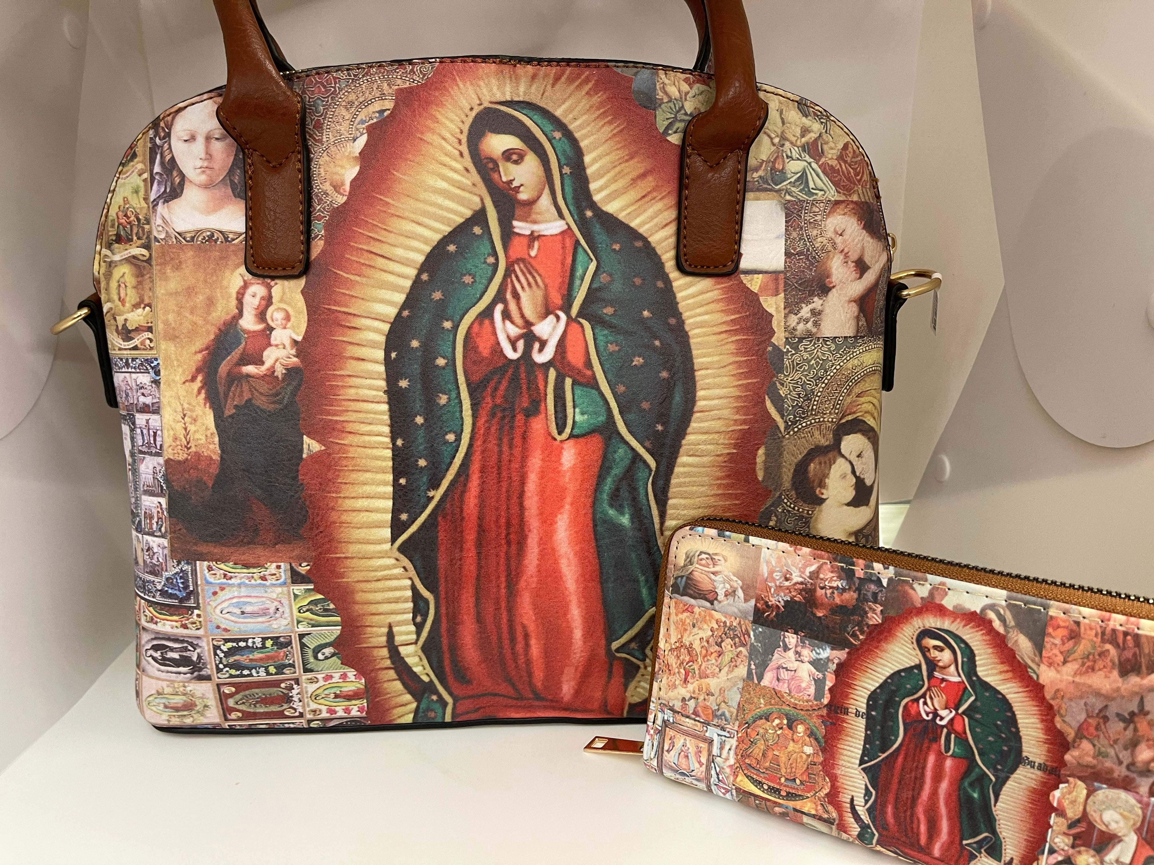 Virgen de Guadalupe Handbag w/ Wallet