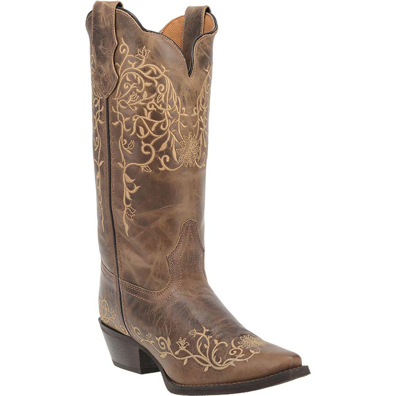 Jasmine Distressed Leather Boot by Laredo