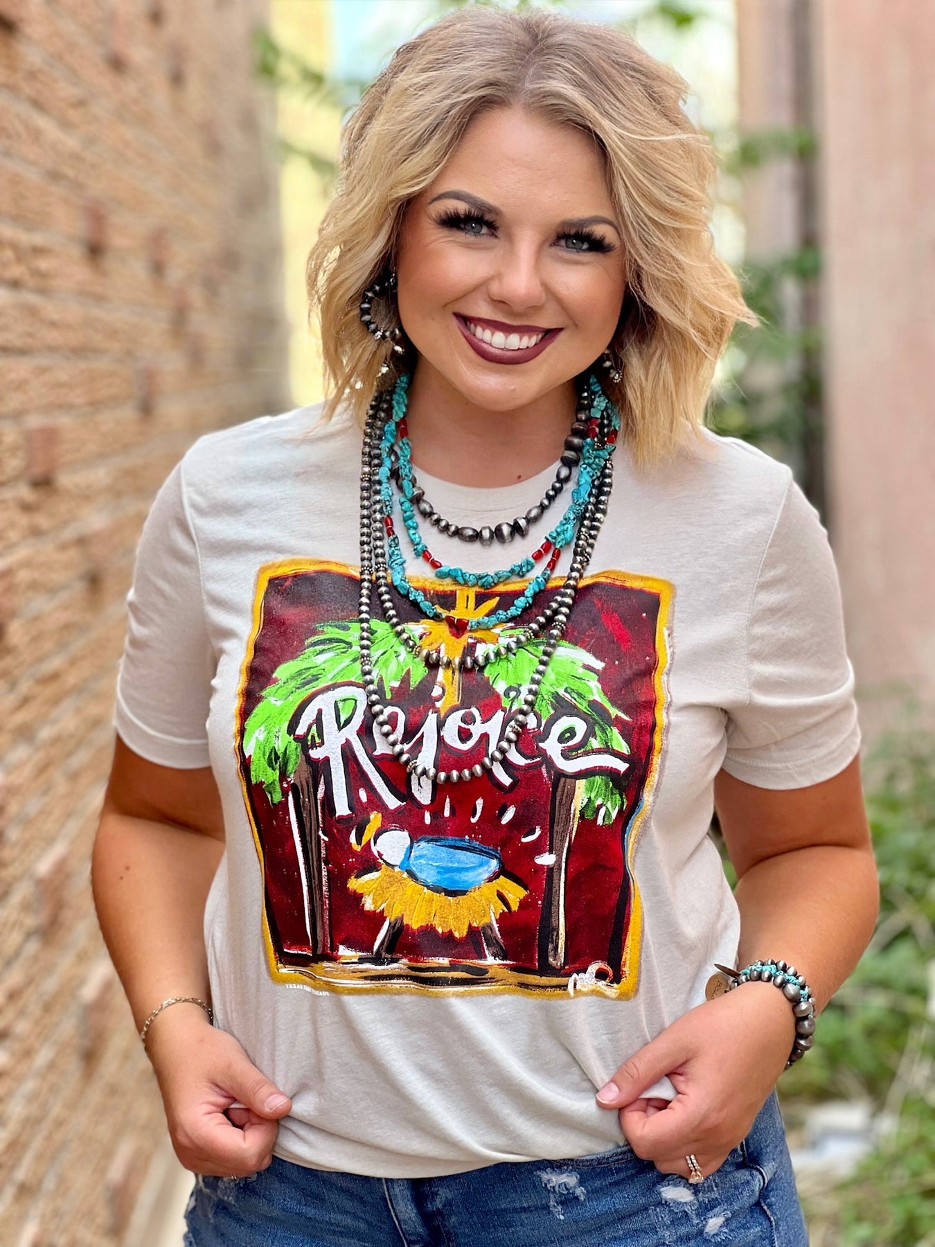 Callie Ann Stelter Rejoice Tee