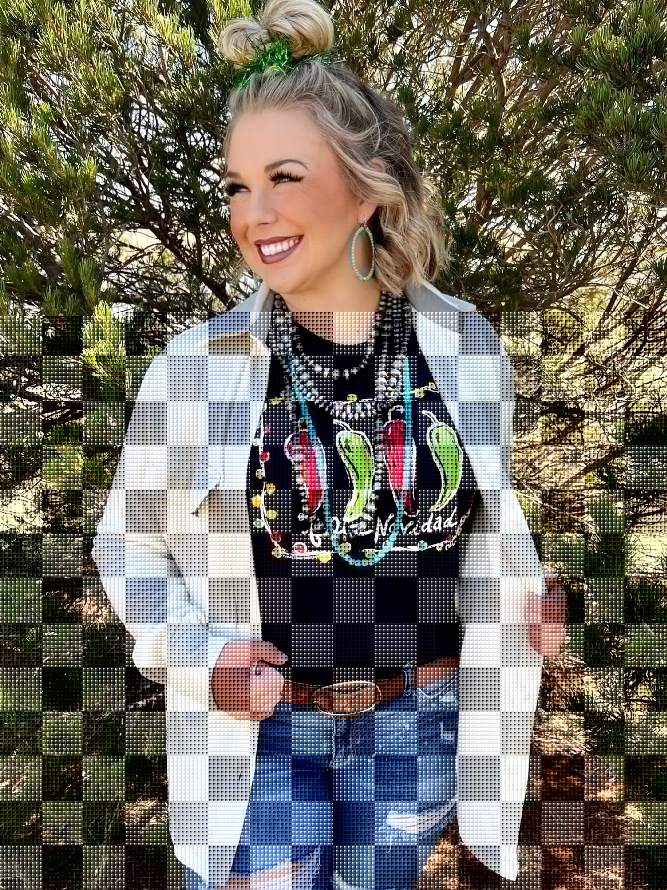 Callie Ann Stelter Feliz Navidad Tee