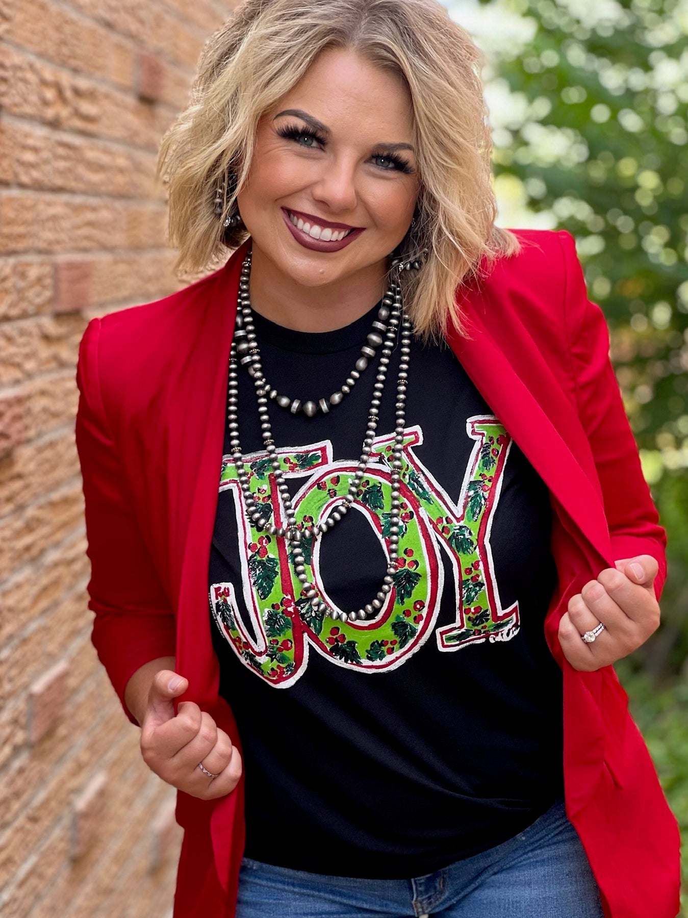 Callie Ann Stelter Joy With Holly Tee
