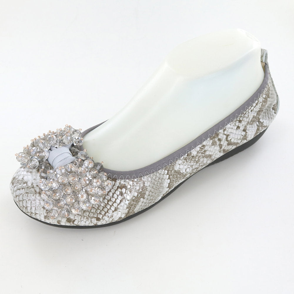 Ballerina Style Shoe, SILVER