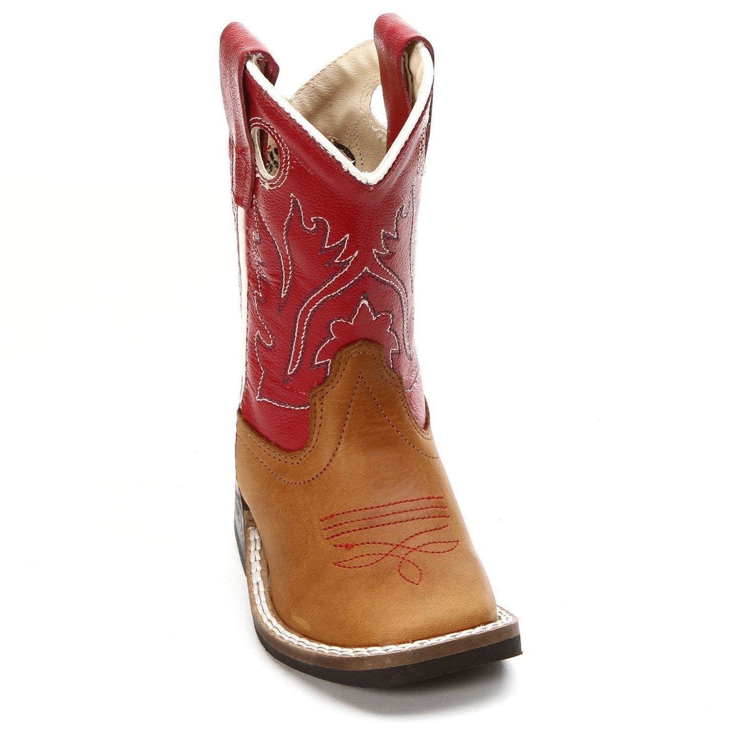 Old West Red/Tan Toddler Boot