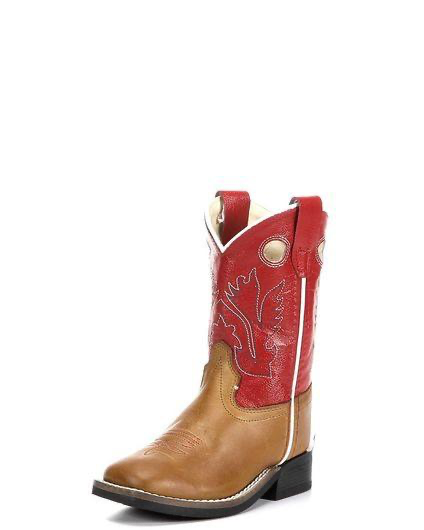Old West Red/Tan Toddler Boot