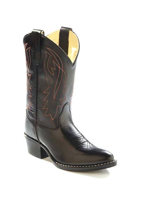 Old West Children's Black Boot