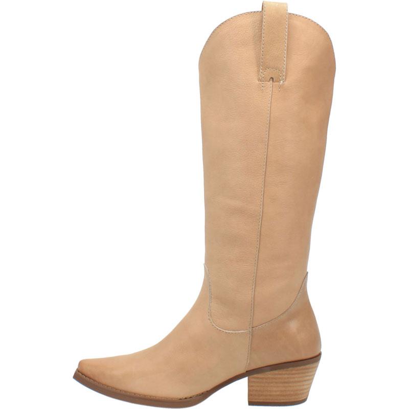 Burnished SAND Ladies 14" Western Boot by Dingo