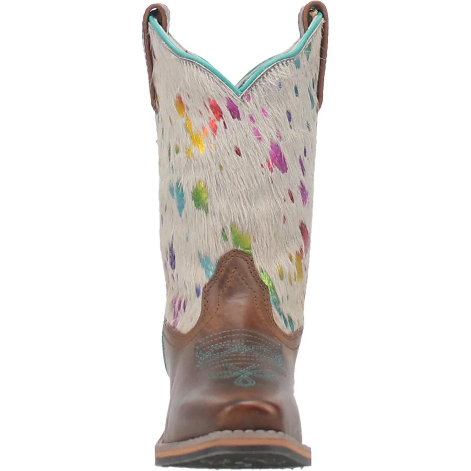 Dan Post Rainbow Hair Leather Children's Boots