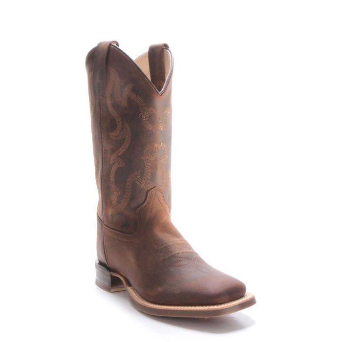 Old West Youth Boys Distressed Western Boots
